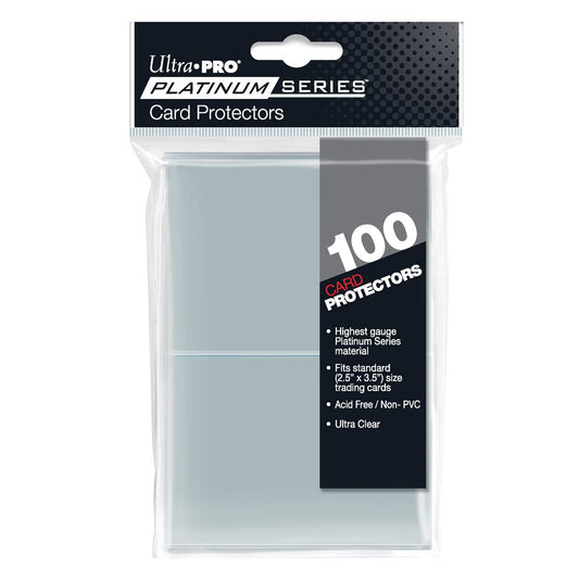 Ultra PRO Platinum Series deck protectors showcase crystal-clear protection for Pokemon and MTG cards