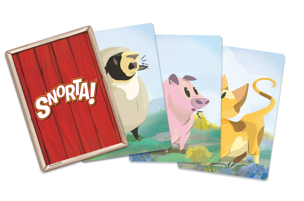 Ultra Pro Playroom Snorta rulebook clarifies setup, speeding family game night.