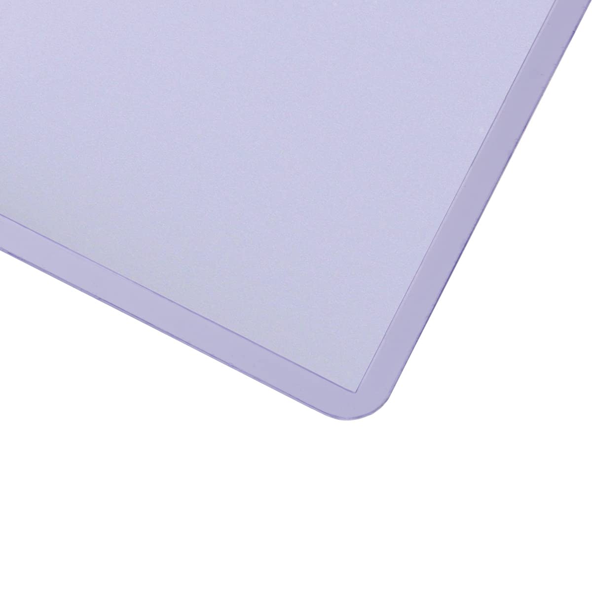 Clear hard plastic top loader showcases Pokemon cards while guarding against bends.