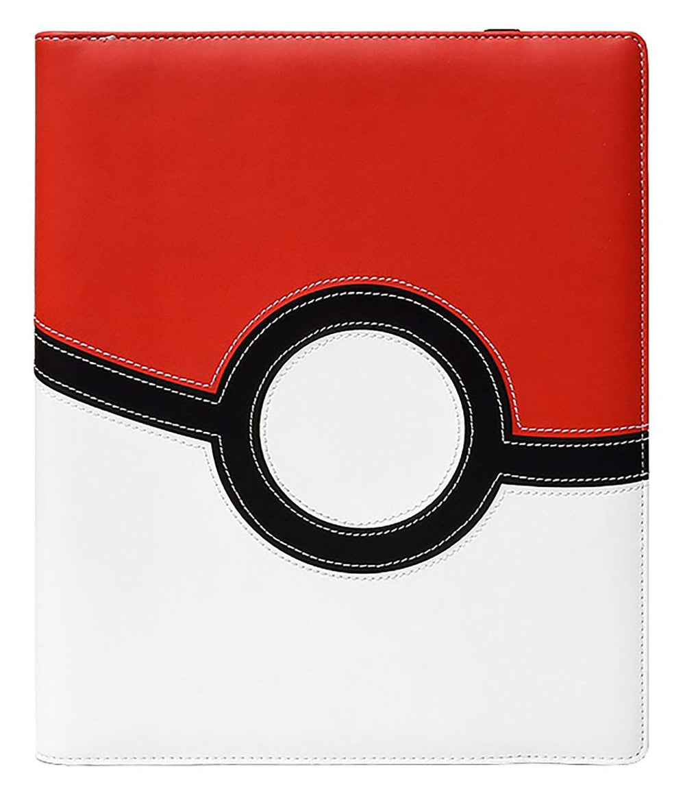 Ultra PRO Pokémon Poke Ball Pro-Binder cover with premium leatherette finish