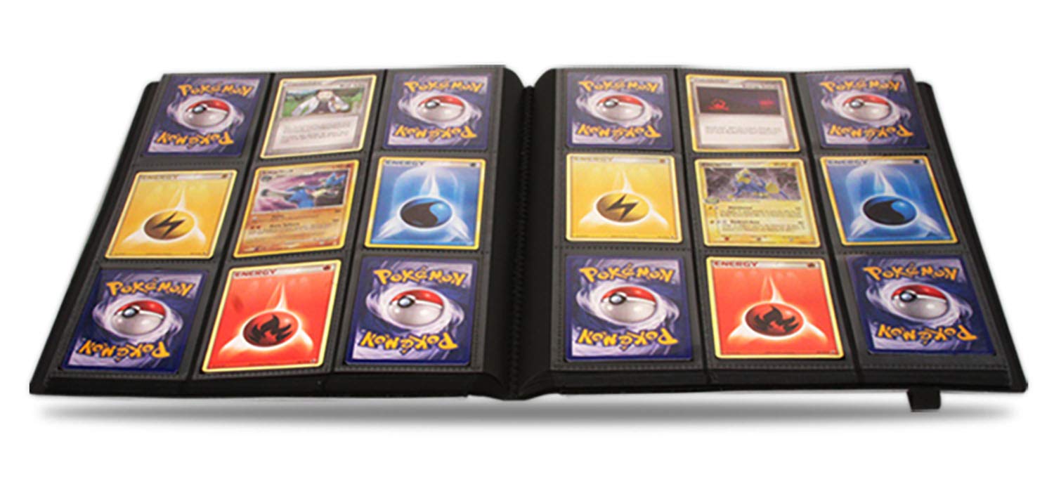Elastic closure strap protects contents during transport in the Ultra PRO binder