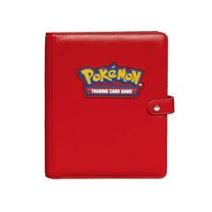 Ultra Pro Pokemon Premium 4-Pocket Snap Binder acid-free materials protect your collection.