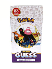 Ultra Pro Pokemon Trainer Guess game in progress with family-friendly challenge.