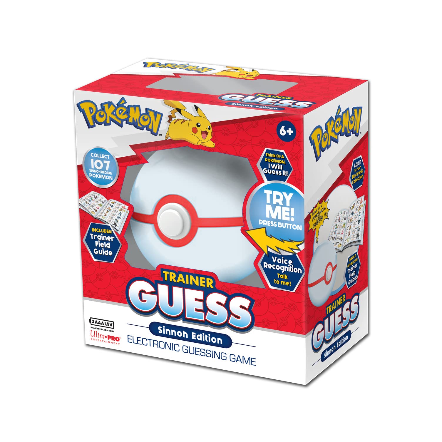 Ultra Pro Pokémon Trainer Guess Sinnoh planter close-up shows durable post-consumer plastic