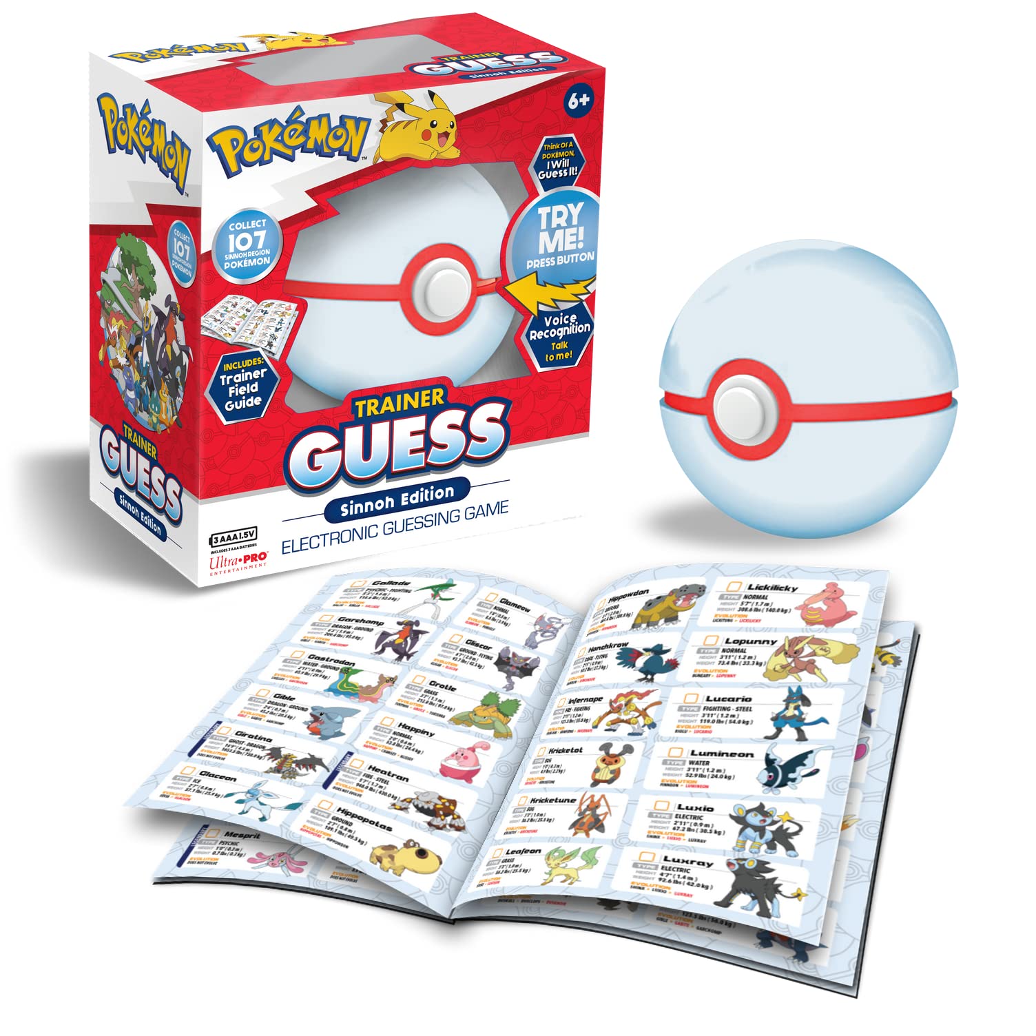 Ultra Pro Pokémon Trainer Guess Sinnoh planter made from recycled materials and built to last