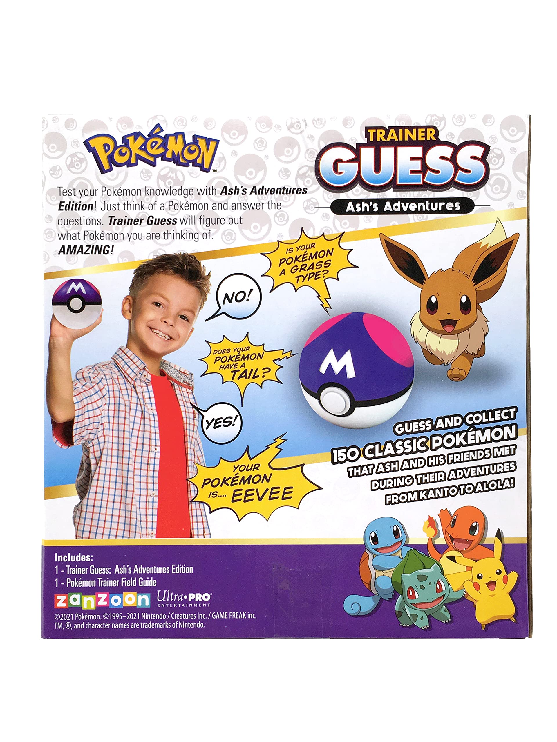 Ultra Pro Pokemon Trainer Guess two-player scene for friendly competition.