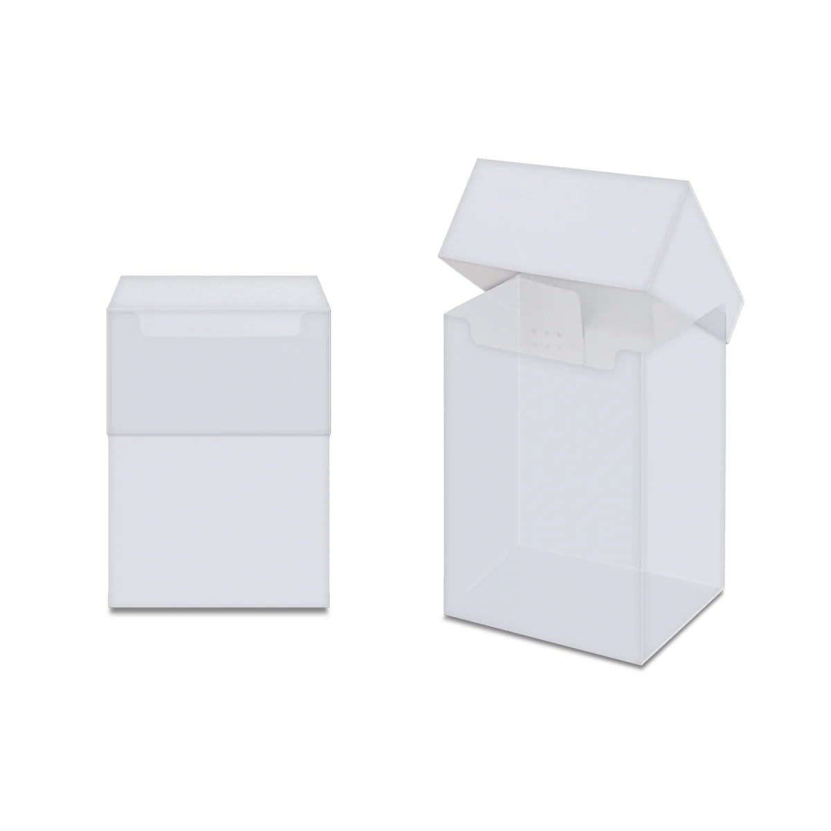 Ultra PRO PRO 80+ deck box white closed for secure portable card storage.