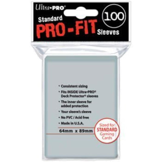 Ultra Pro Pro-Fit internal sleeve tightly hugs card for added protection