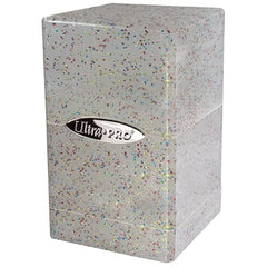 Ultra PRO Satin Tower holds 100+ cards with glitter crystal finish for protection on the go