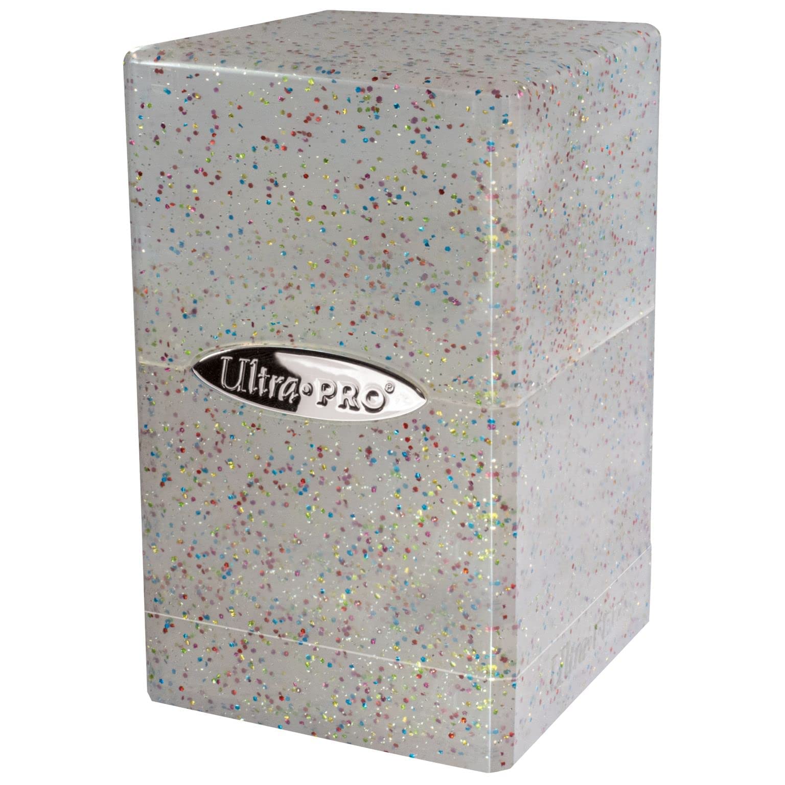 Snap-fit locking mechanism secures cards and components in the Satin Tower