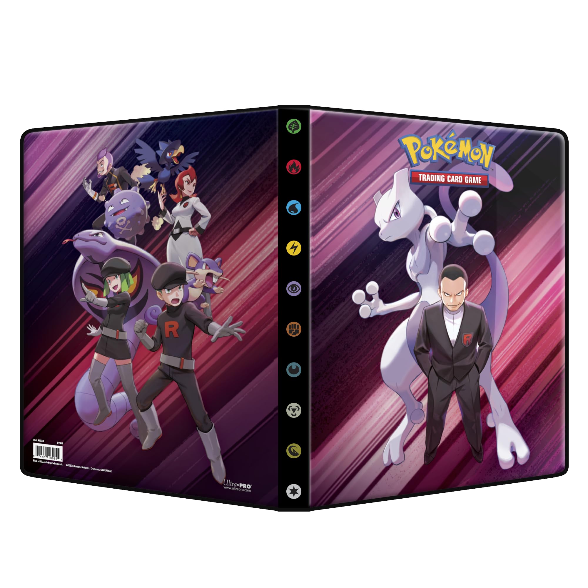 Ultra Pro Destined Rivals portfolio 14 high-clarity pages protect cards while keeping them visible.