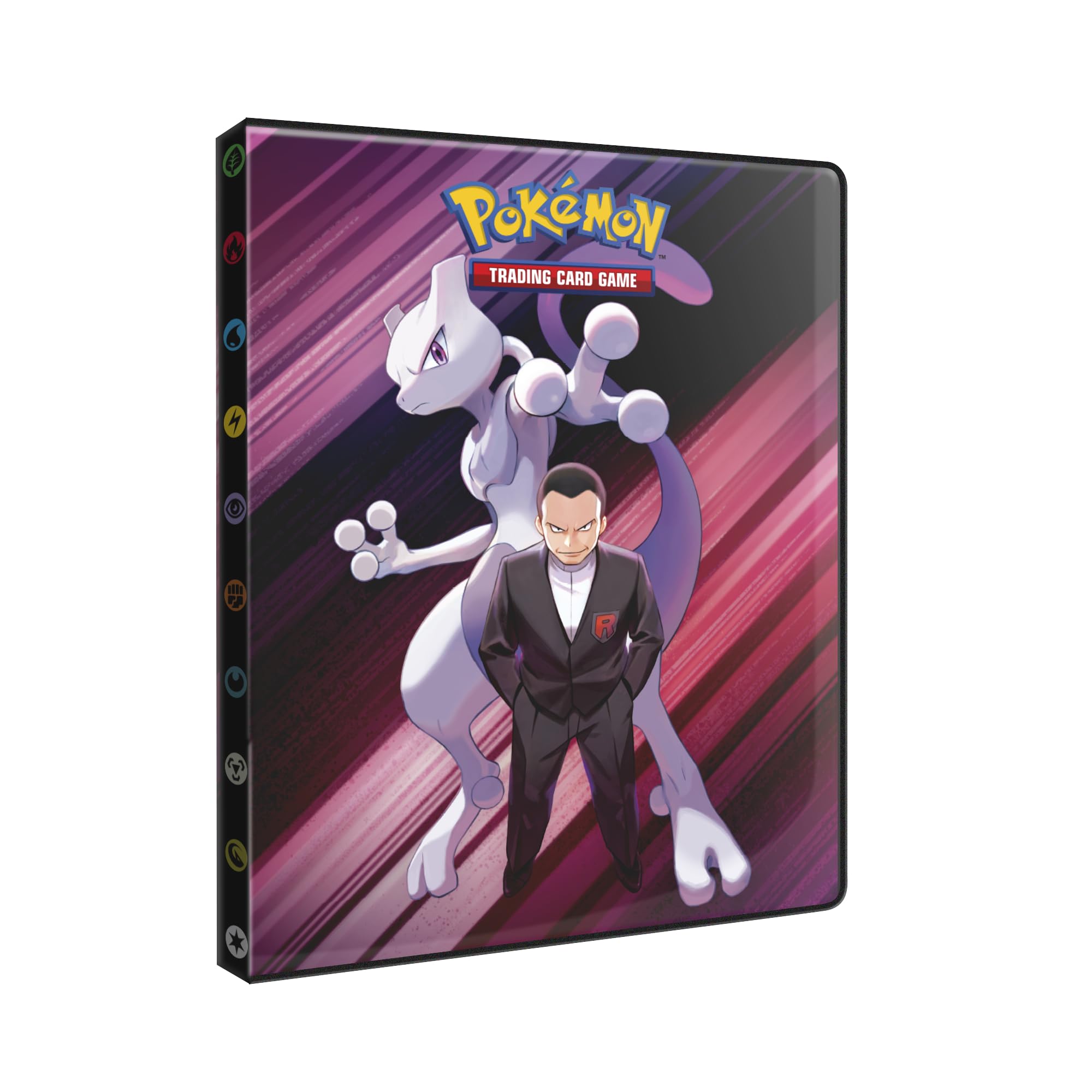 Ultra Pro Scarlet & Violet Destined Rivals portfolio back cover showing Murkrow and friends for flair.