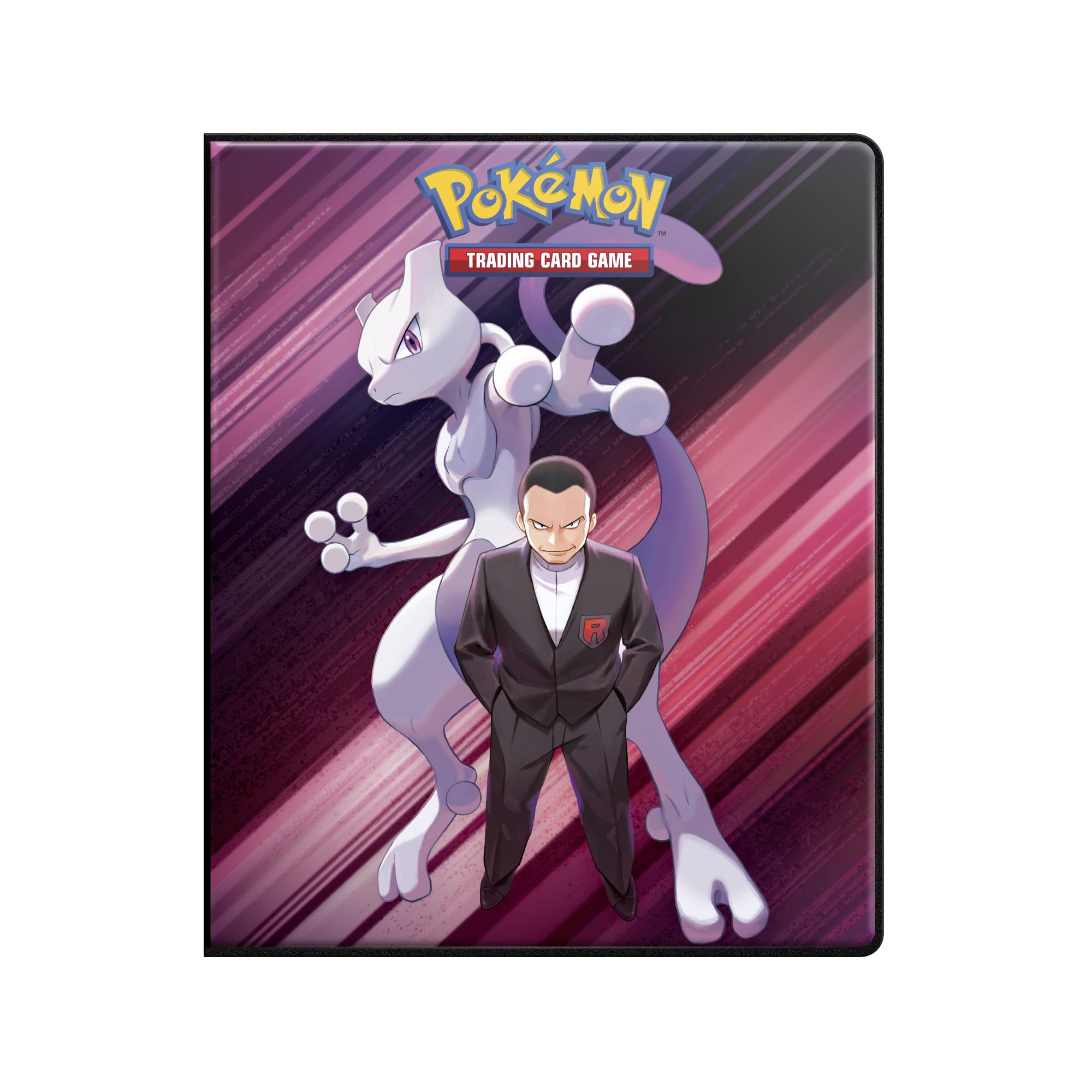 Ultra Pro Scarlet & Violet Destined Rivals portfolio cover with bold villains for display-worthy storage.