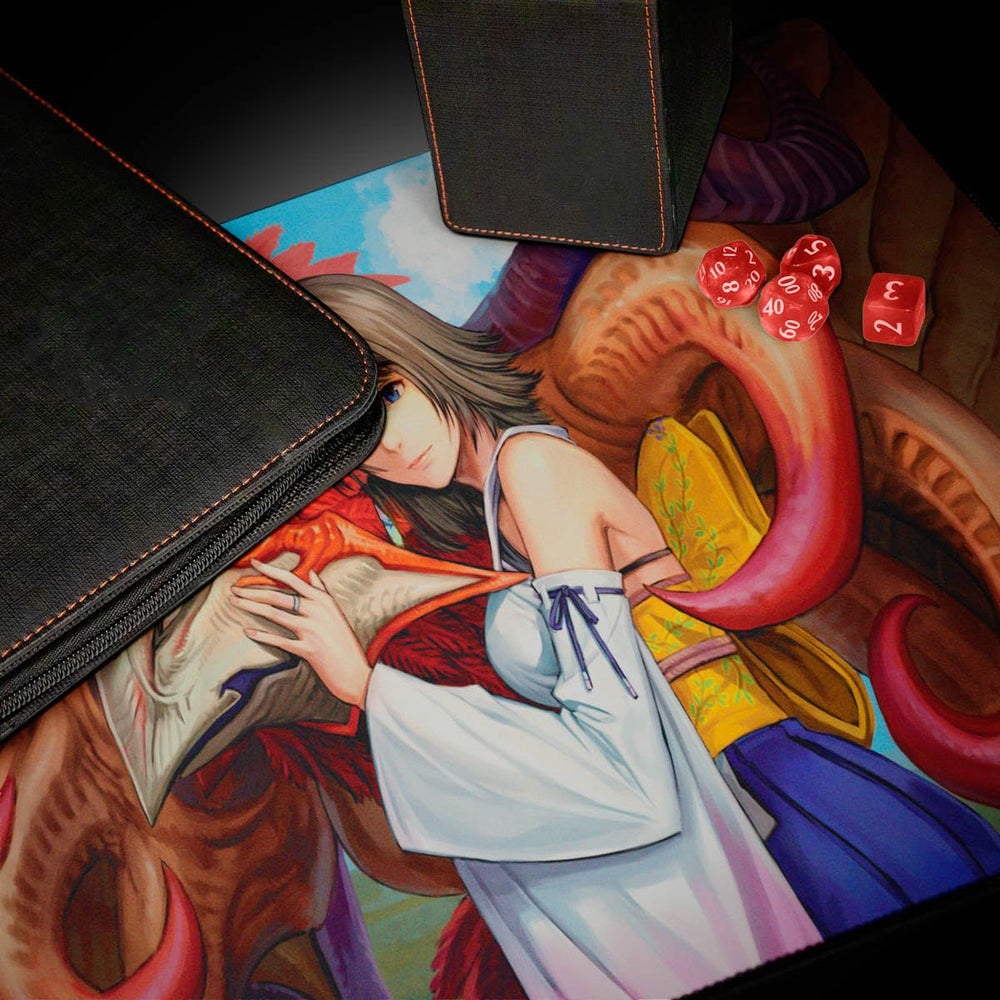 Ultra PRO soft fabric top protects cards during intense shuffles and taps.