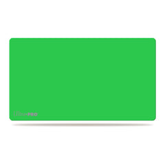 Ultra Pro lime green play mat for card games protects surfaces and keeps items clean