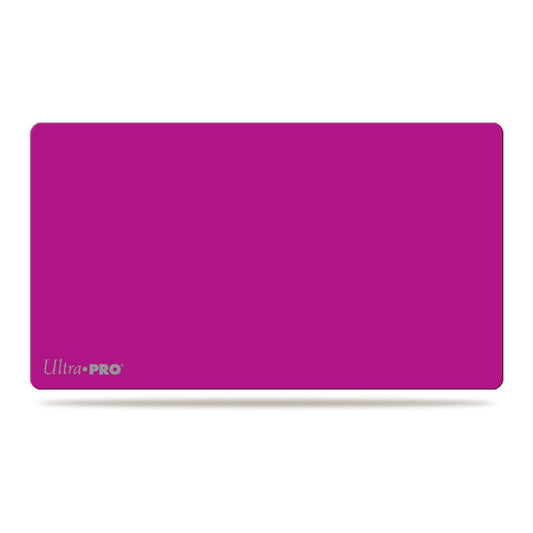 Ultra Pro Solid Pink Play Mat with smooth top for clean card play.