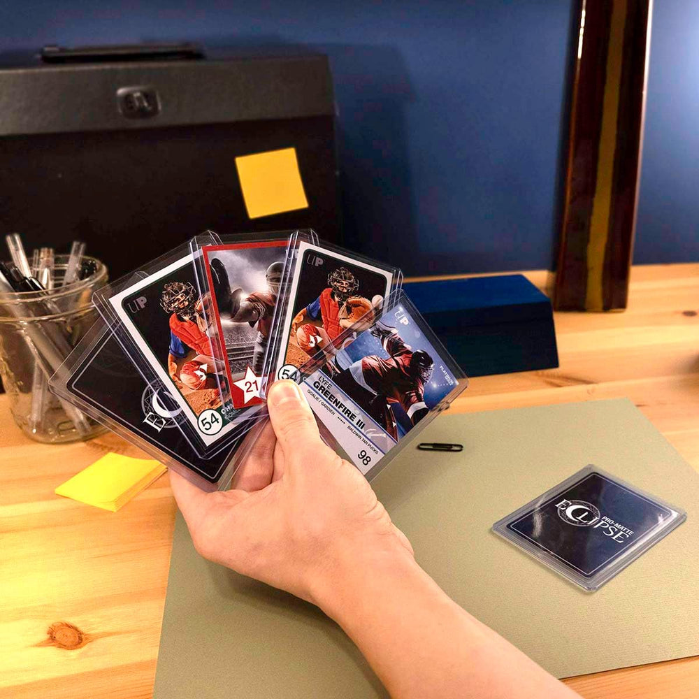 Standard card size compatibility with Ultra PRO 3x4 toploaders