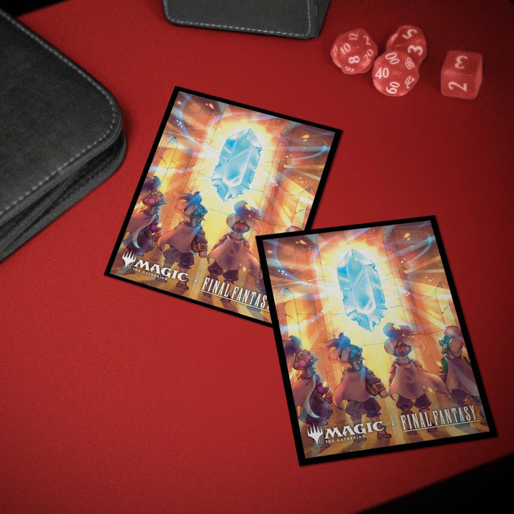 Ultra Pro standard-size 2.5x3.5 inch MTG sleeves protect cards