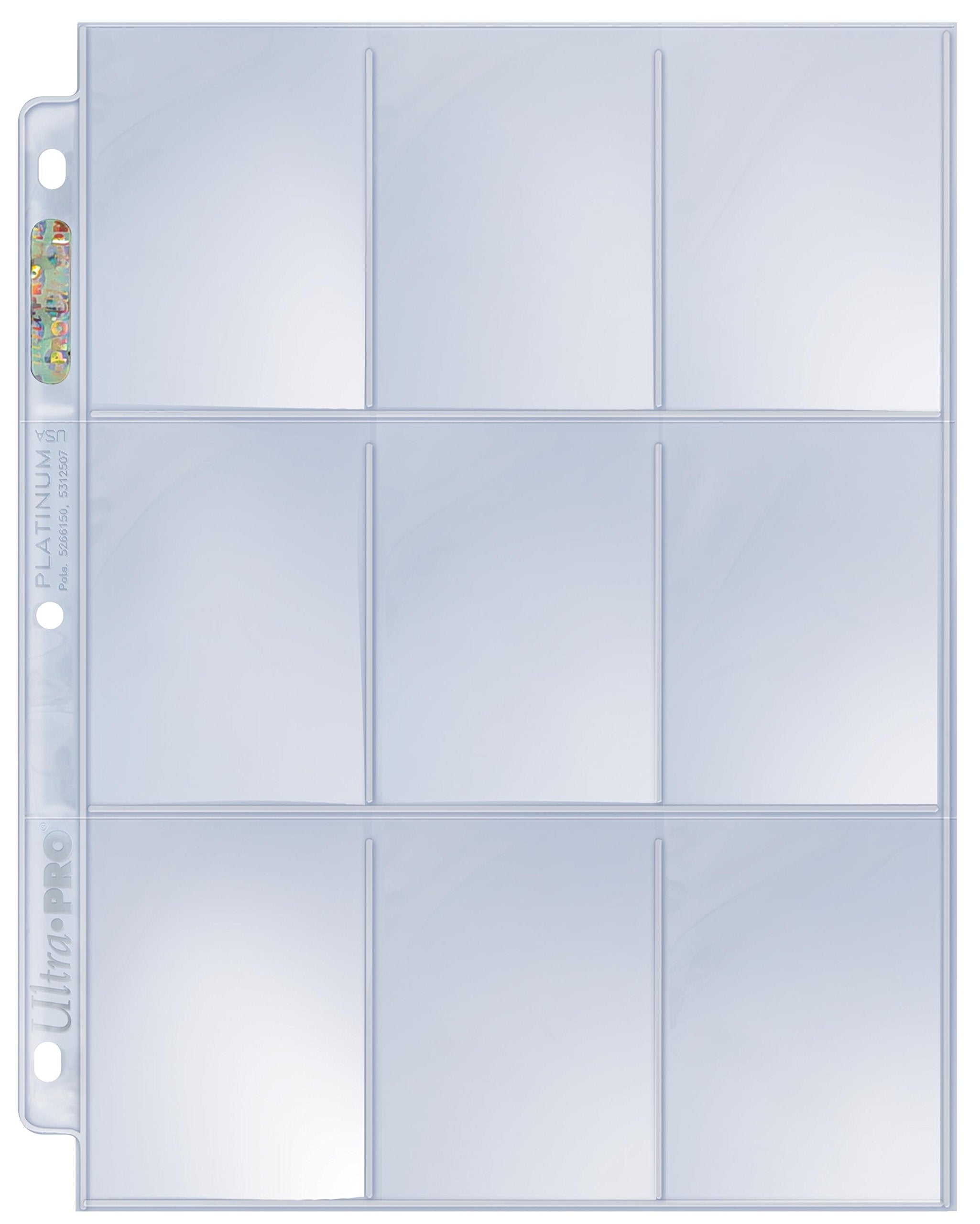 Ultra Pro strong seam welds and durable pages for long-term card storage