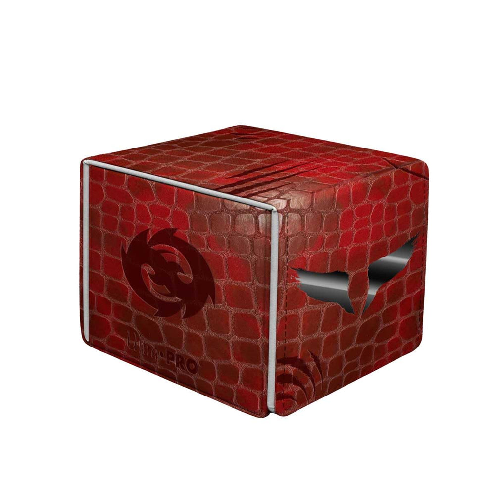 Ultra Pro Tarkir Dragonstorm Neriv box front view showing dragon scale texture and secure clasp