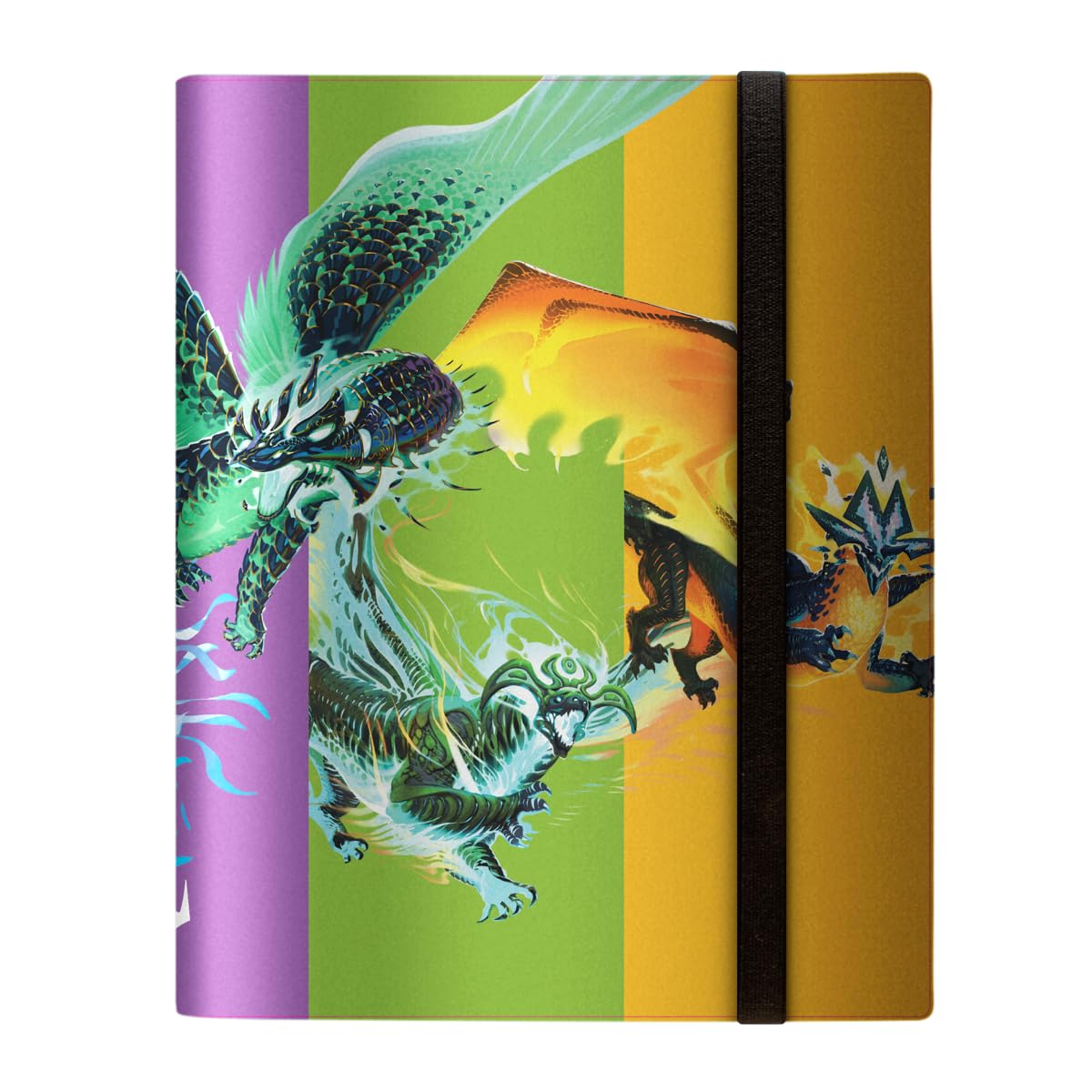 Ultra PRO Tarkir Dragonstorm PRO-Binder cover shows vibrant MTG artwork for display.