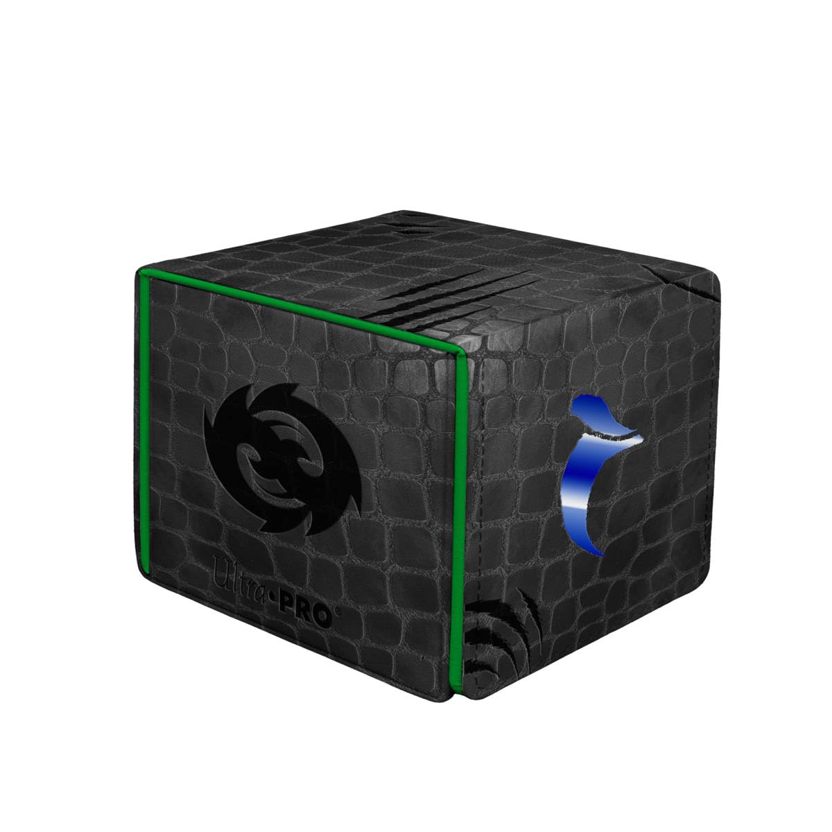 Ultra Pro Tarkir Dragonstorm Teval deck box with dragon-scale texture and foil accents