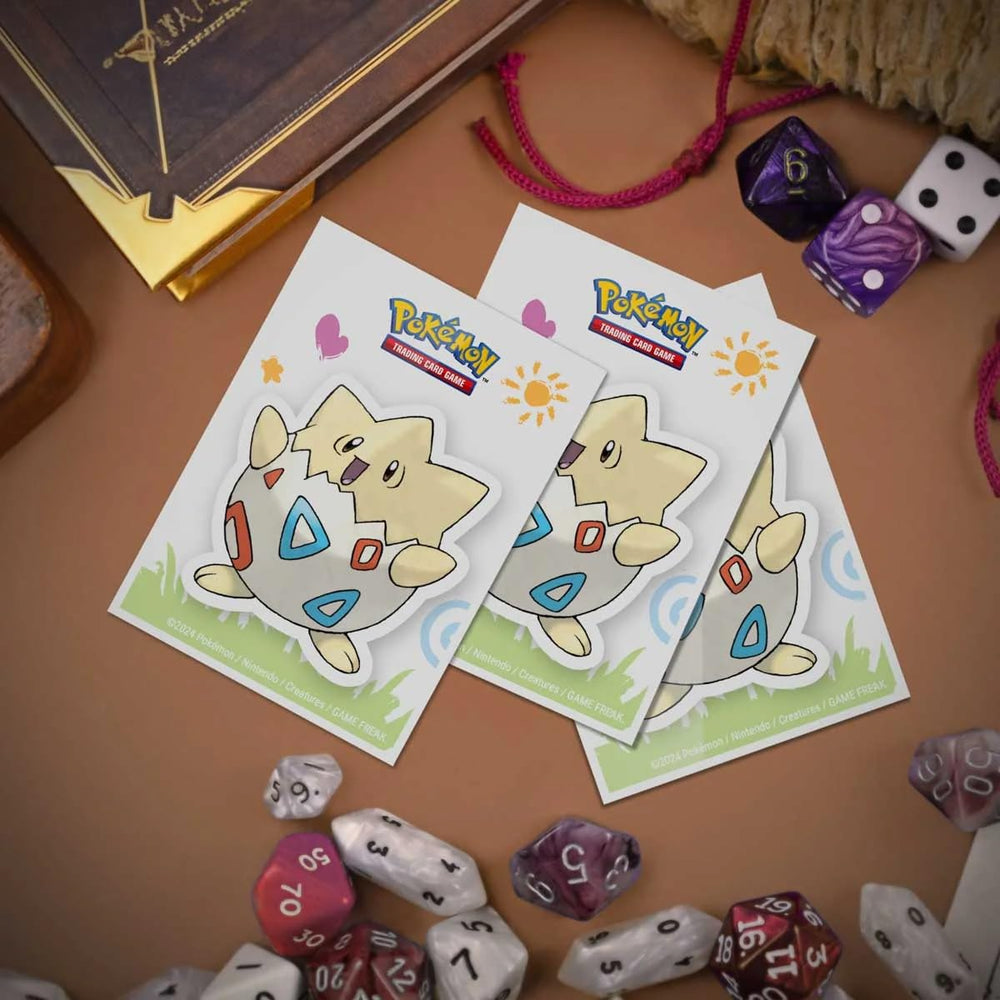 Ultra Pro Togepi Apex deck sleeves have gloss fronts to showcase foils proudly.