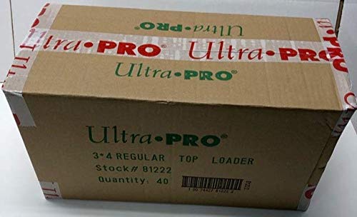 Ultra Pro top loaders in use with standard cards for safe transit and display