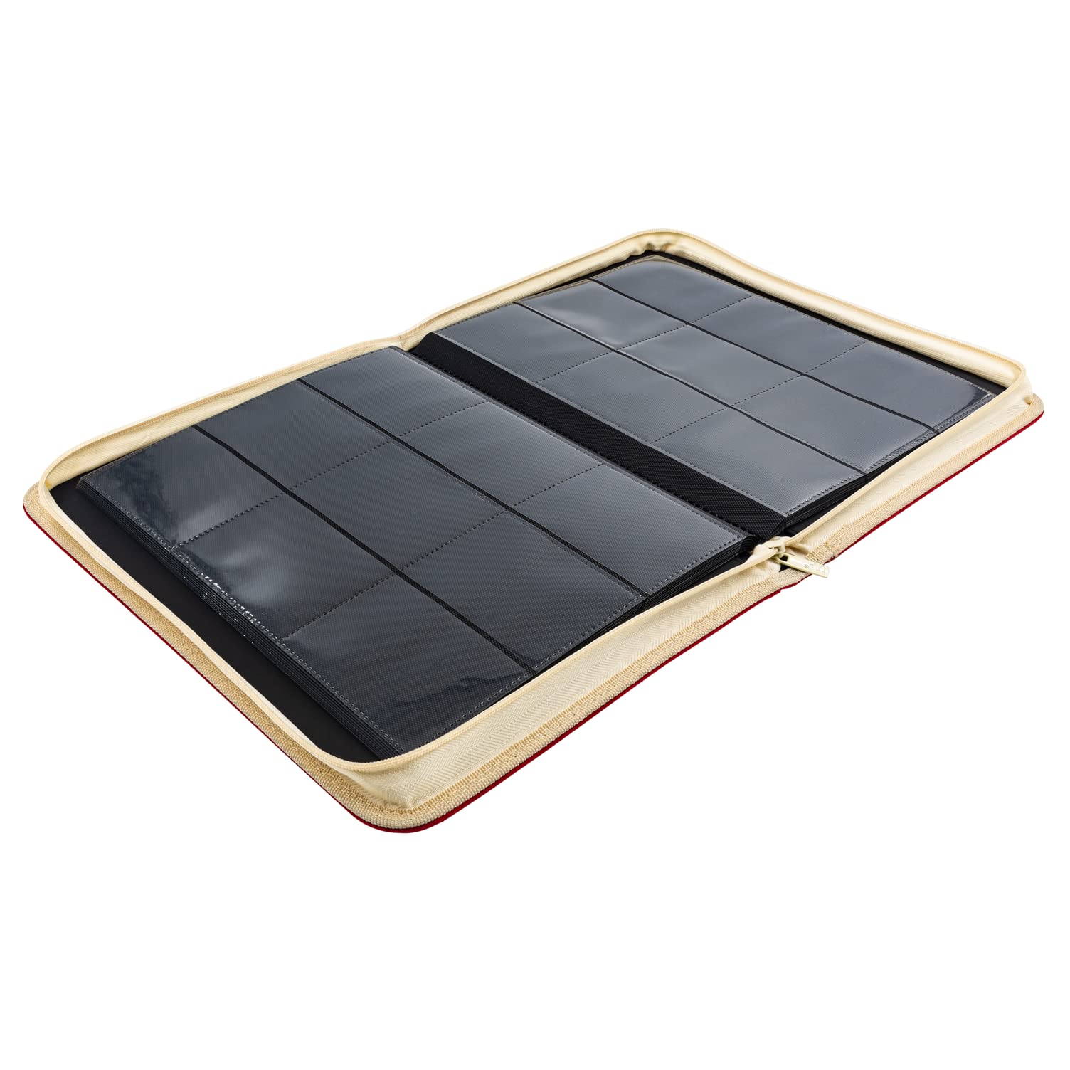 Ultra Pro ULP15934 binder holds up to 360 cards in standard sleeves safely.