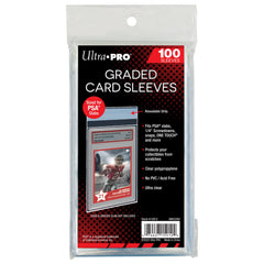 Ultra PRO USA-made sleeves offer non-PVC, acid-free protection with a crystal-clear view.