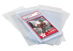 Ultra PRO versatile-fit sleeves work with PSA slabs, screwdowns, snaps, and ONE-TOUCH.