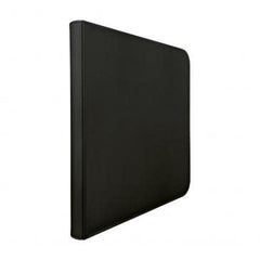 Ultra PRO Vivid 12-Pocket Zippered PRO-Binder uses acid-free materials to protect cards over time.