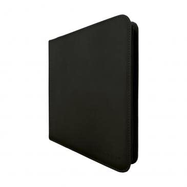 Ultra PRO Vivid 12-Pocket Zippered PRO-Binder interior with side-loading pockets for easy organization.