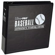 Ultra Pro 3inch Black Baseball Album cold-weather rating helps prevent cracking in cold storage