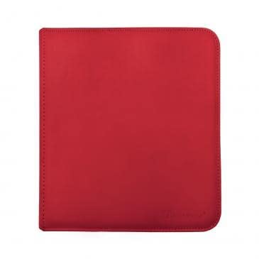 Ultra PRO binder interior with side-loading pockets protects cards during storage.