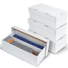 ULTRGEE 4-pack storage box with 2-row design for organized card access