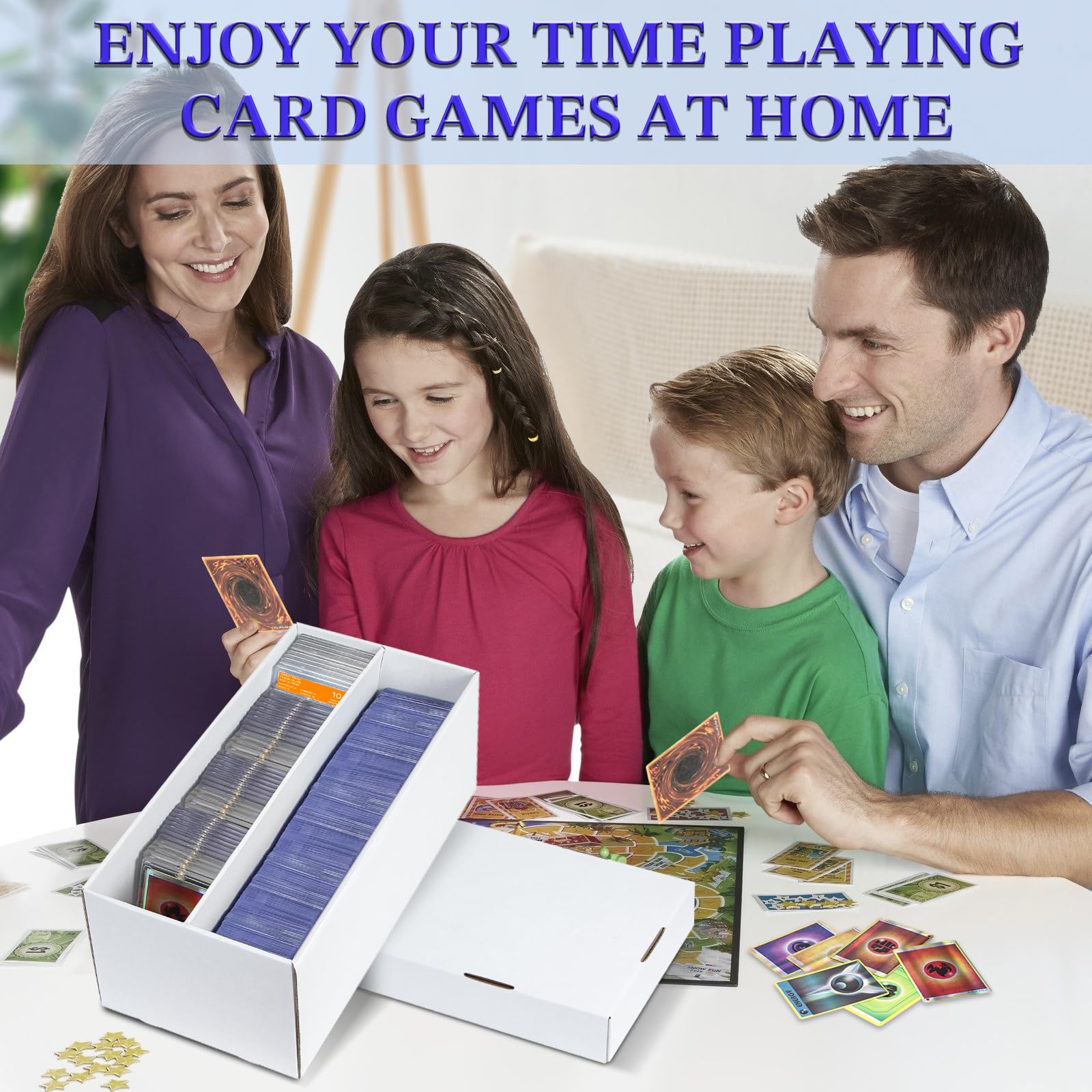 ULTRGEE durable cardboard construction protects cards during storage