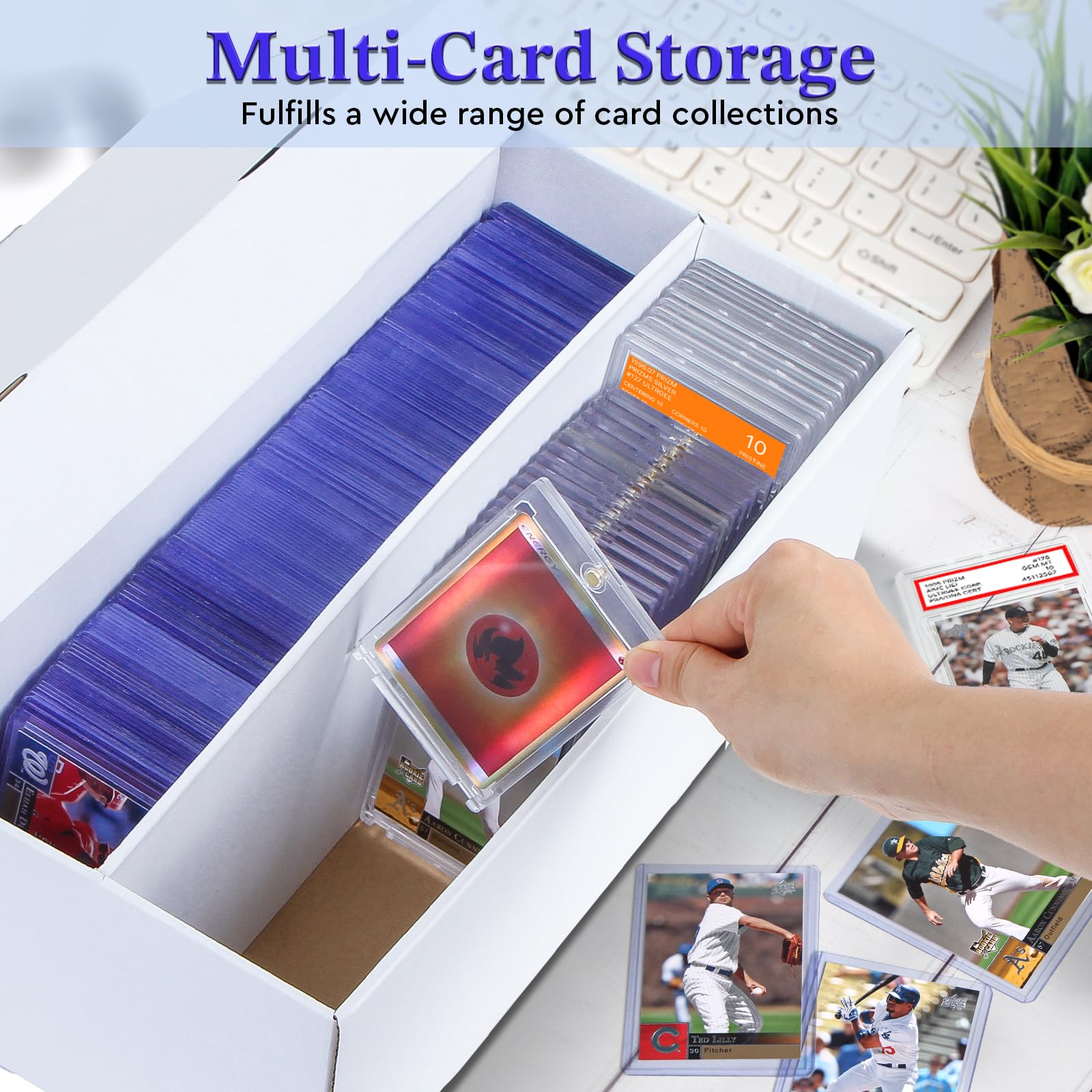 ULTRGEE versatile for TCG and sports cards across collections