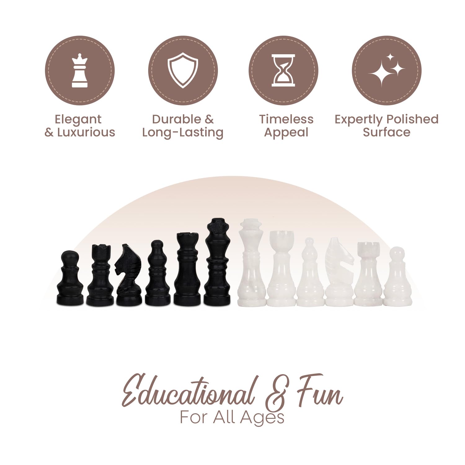 UMAID luxury gift packaging signals a premium present for chess lovers.