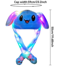umbresen Bunny Hat ear movement activated by paw press for playful moments.