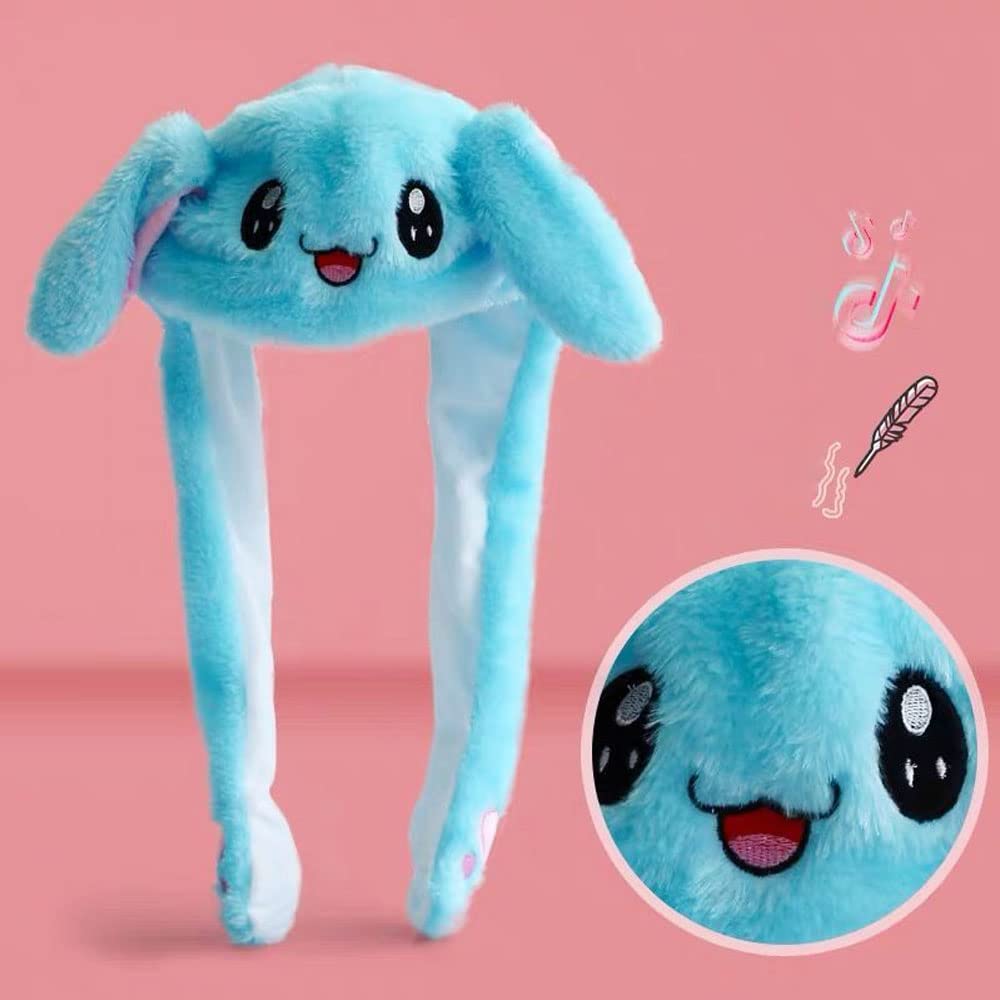 umbresen Bunny Hat doubles as hat and plush toy for versatile outfits.