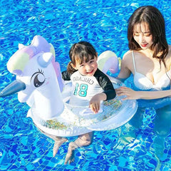 Umbresen photo-friendly pool float makes memorable water moments.