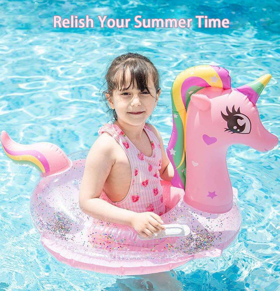 UMBWORLD vibrant pink unicorn float enhances summer water fun