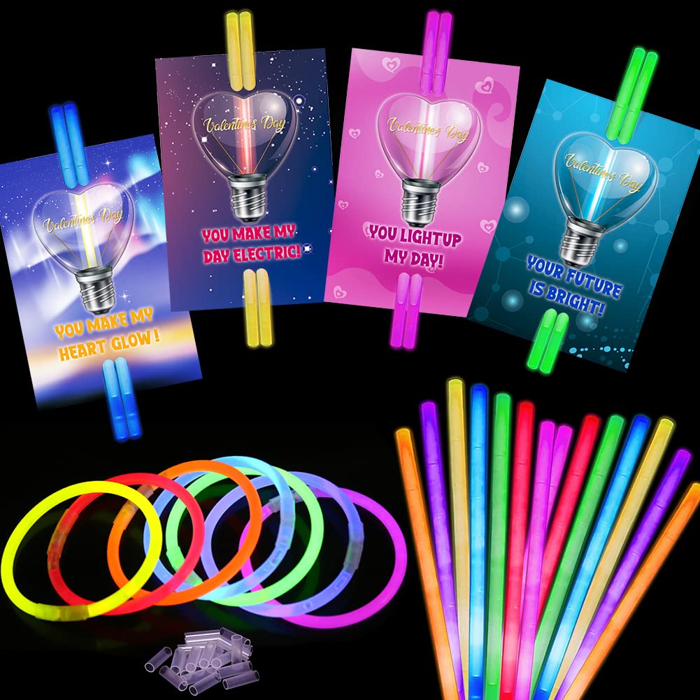 UMEELR glow sticks 50 pcs — colorful party favors for celebrations.
