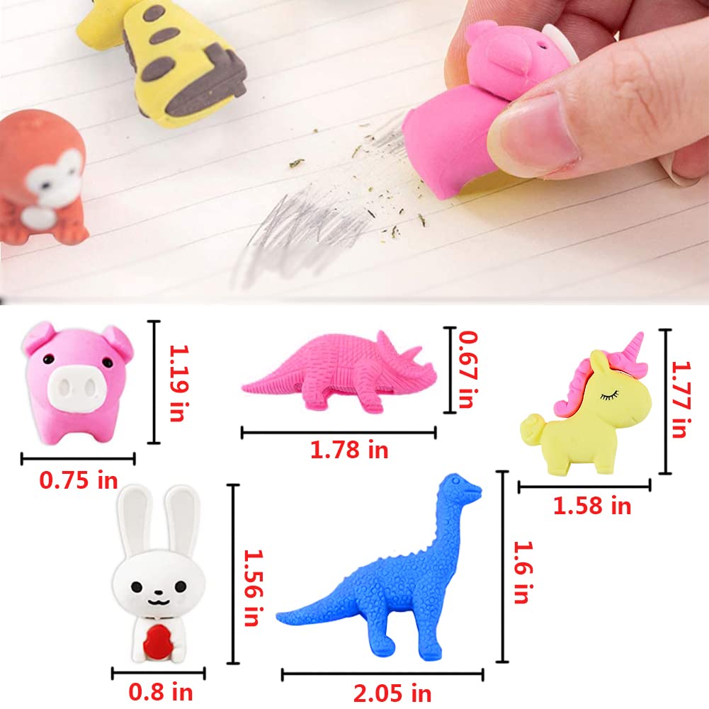 UMEELR 3D animal eraser features buildable pieces for hands-on learning