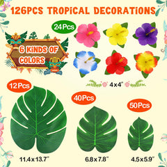 UMIKU rainforest luau decor brings a fresh natural vibe.