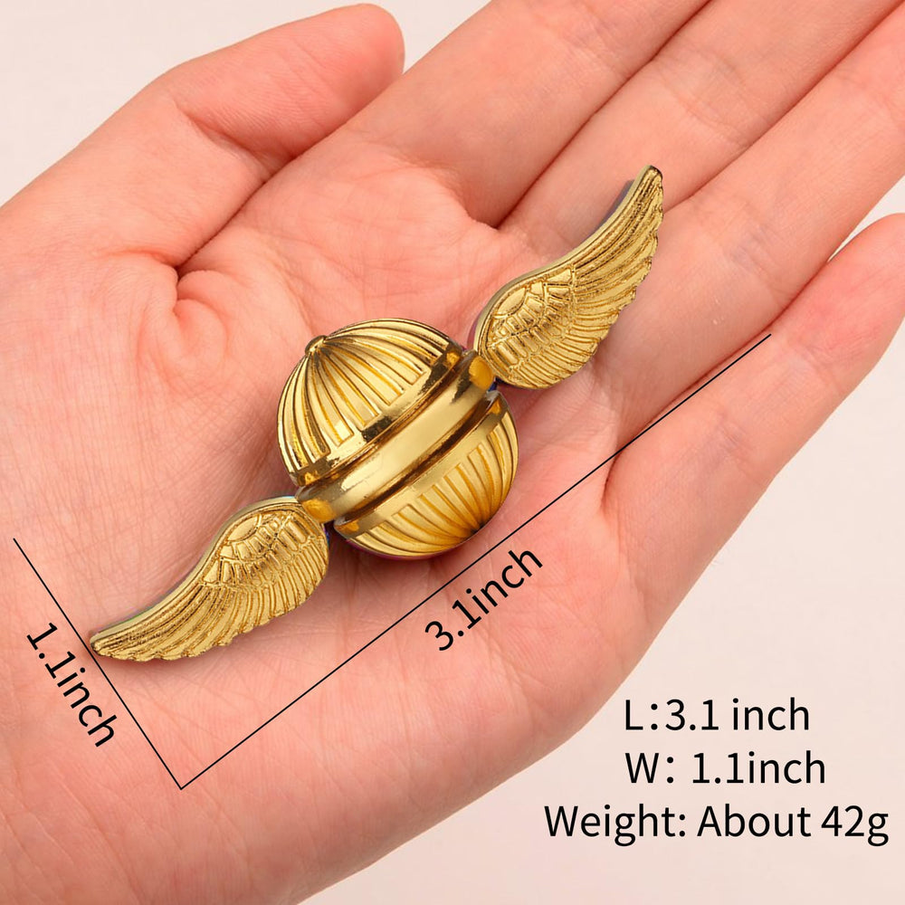 Umnodobn Aluminum body spinner with silent bearings for smooth spins.