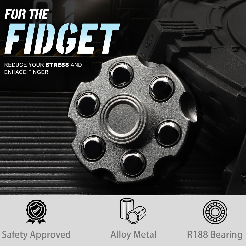 Umnodobn Cool Alloy Spinner bottom view shows rounded edges for safe handling.