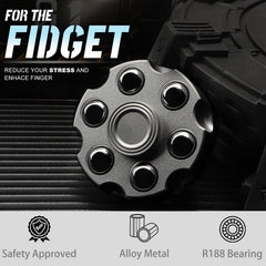 Umnodobn Cool Alloy Spinner bottom view shows rounded edges for safe handling.