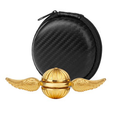 Umnodobn Gold Orb Spinner close-up for tactile focus and stress relief.